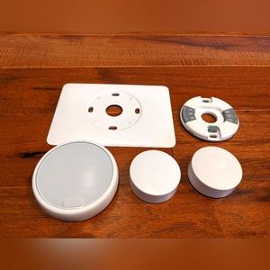 Nest thermostat and two temperature sensors